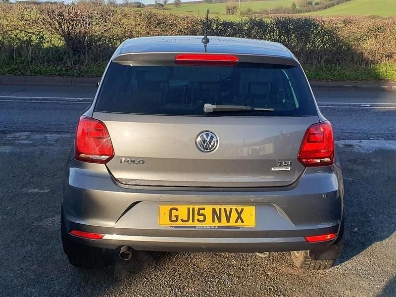 Used VW Polo SEL 110 HP (80 kW) 2015 Grey Hatchback