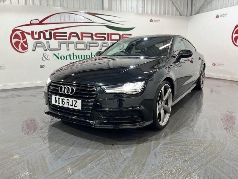 Used Audi A7 Sportback Black Edition 272 HP (200 kW) 2016 Black Hatchback