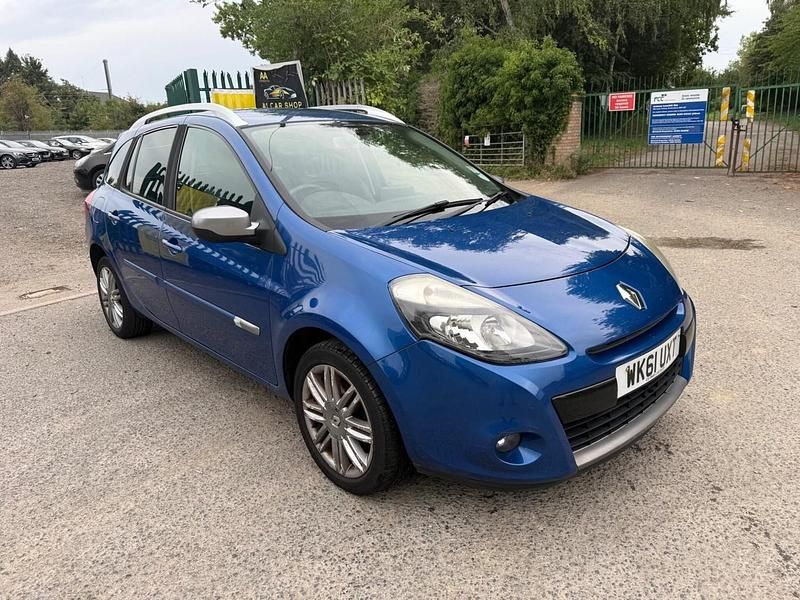 Blue Used 2011 Renault Clio GrandTour GT-Line Estate | £3,394 (Fair price) - Image 1/4