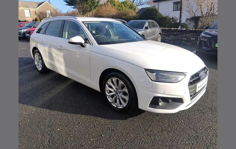 White Used 2021 Audi A4 Comfort Estate | £21,995 (Super price) - Image 1/4
