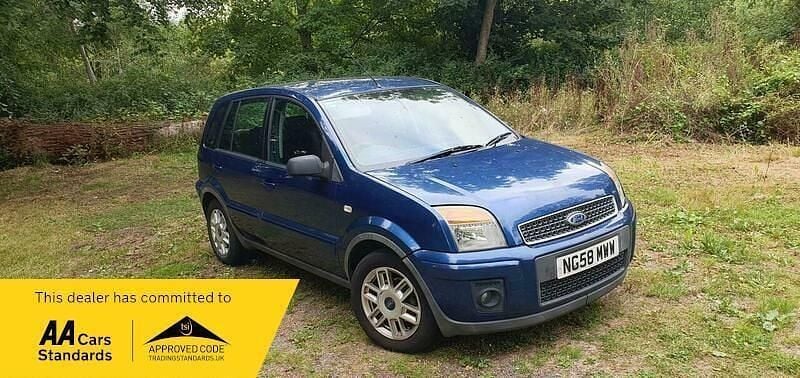 Blue Used 2009 Ford Fusion Zetec Hatchback | £1,899 (Good price) - Image 1/4