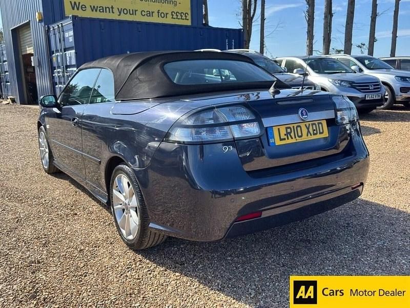 Used Saab 9-3 Cabriolet Linear 150 HP (110 kW) 2010 Blue Cabriolet