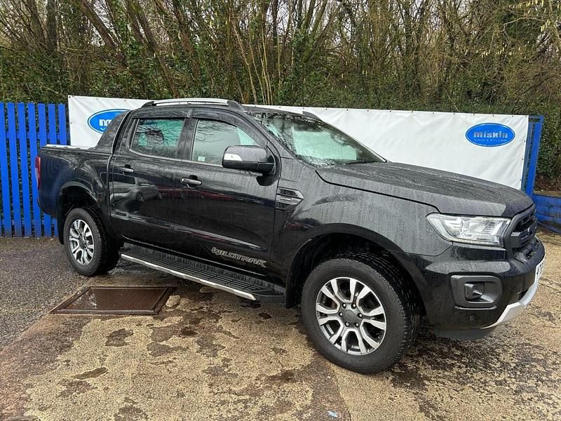 Begagnad Ford Ranger Wildtrack 2019 Svart Pickup