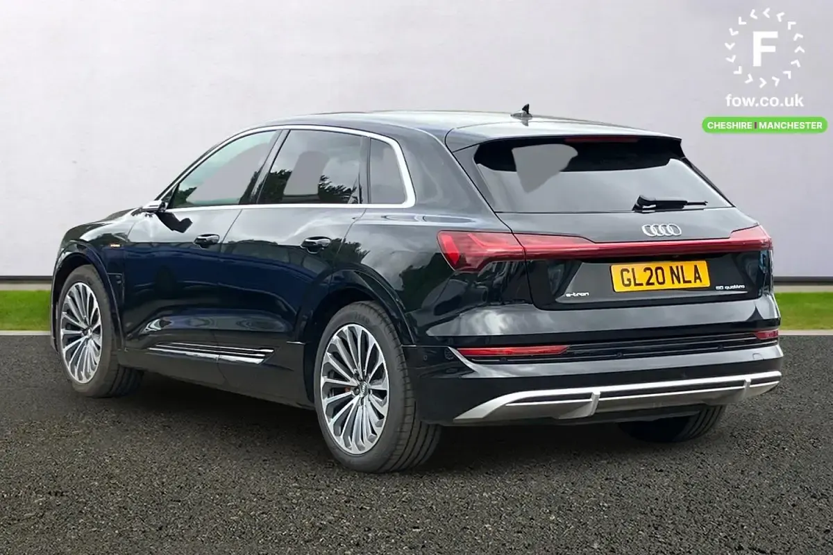 Used Audi e-tron Comfort 230 kW (313 HP) 2020 Black SUV