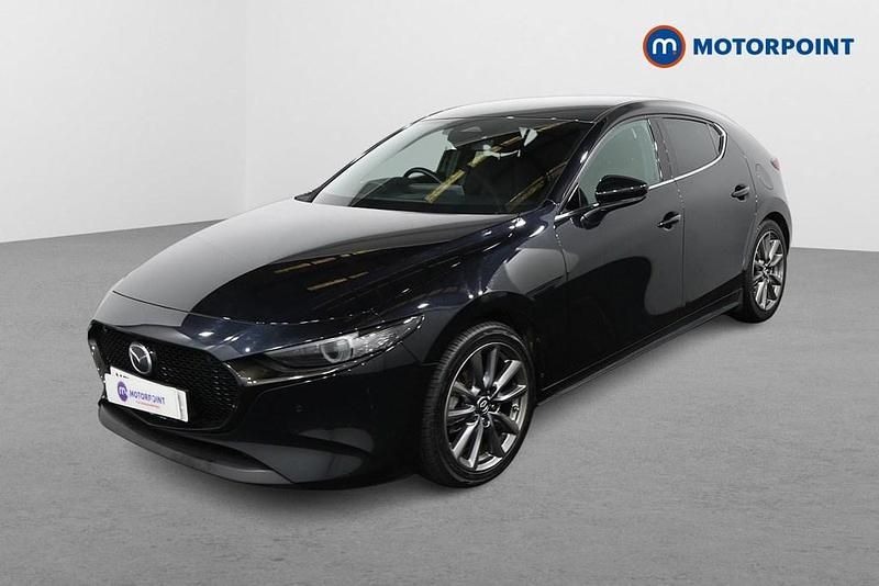 Used Mazda 3 Exclusive-Line 140 HP (102 kW) 2025 Black Hatchback