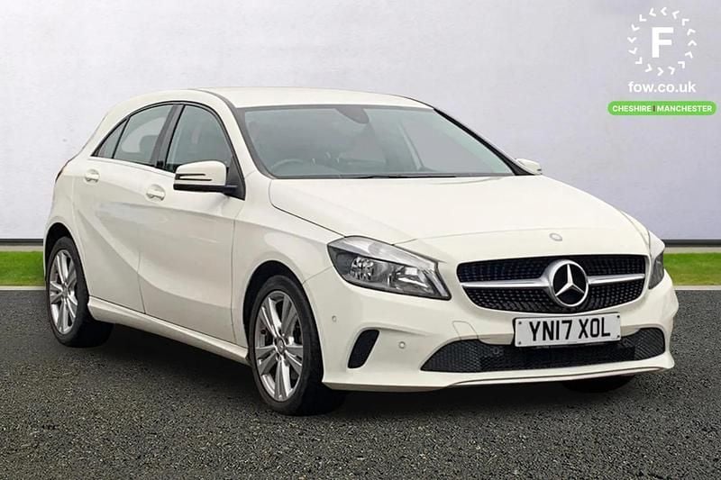 White Used 2017 Mercedes A160 Executive Hatchback | £11,999 (Good price) - Image 1/3