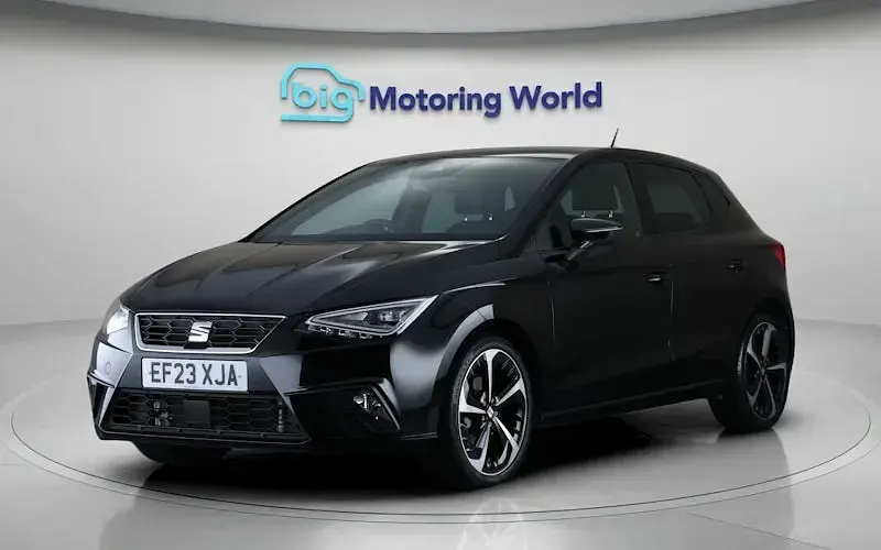 Used Seat Ibiza FR Sport 110 HP (80 kW) 2023 Black Hatchback