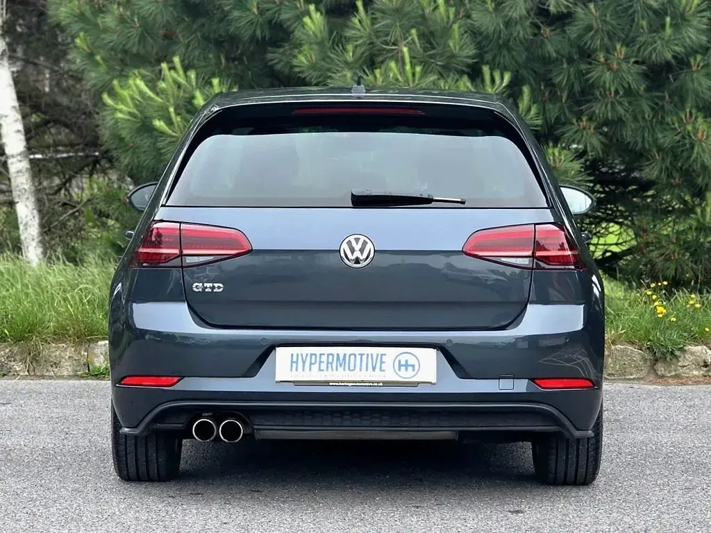 Used VW Golf VII GTD 184 HP (135 kW) 2019 Blue Hatchback