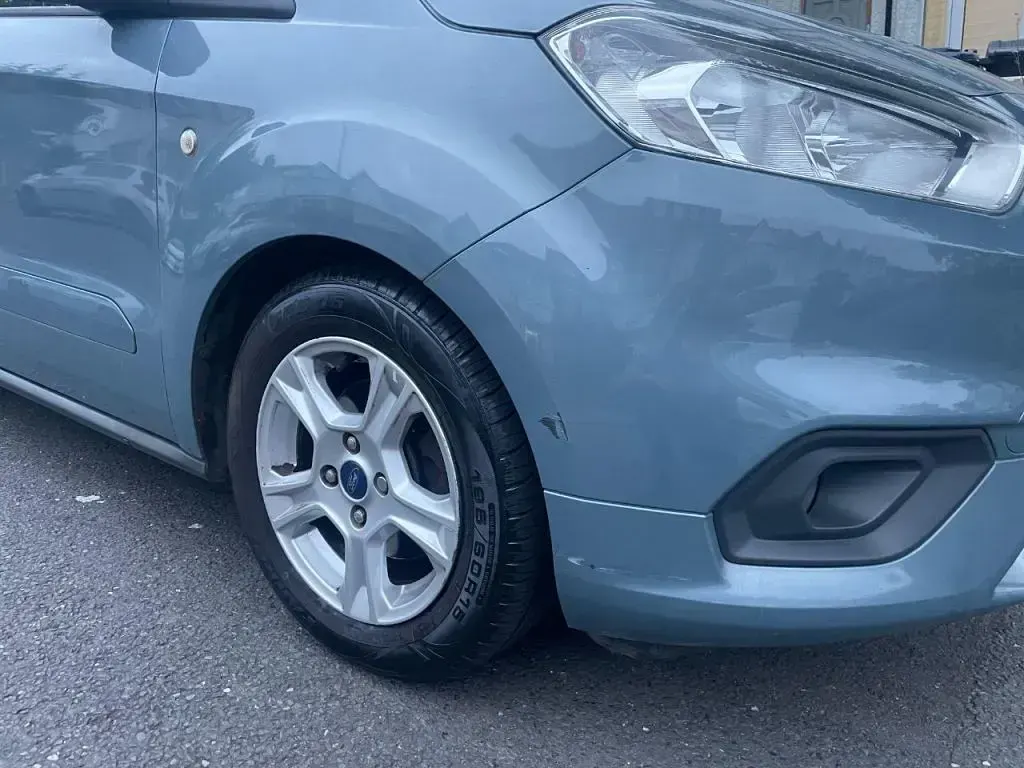 Used Ford Transit Limited 100 HP (73 kW) 2019 Blue Van
