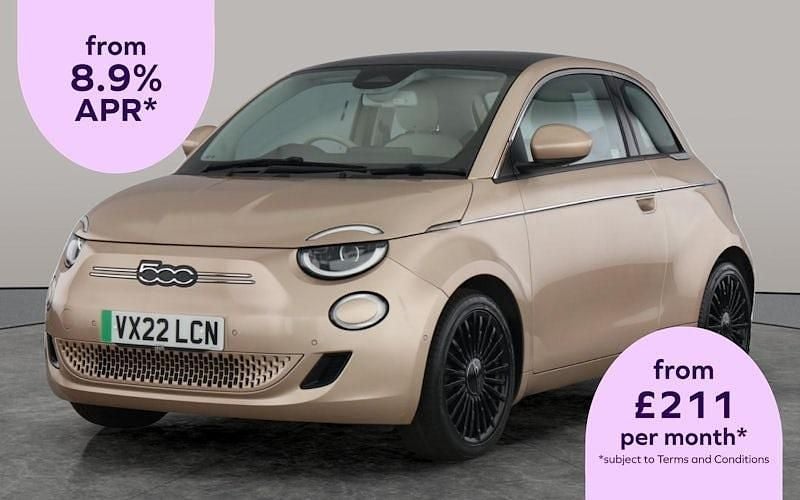 Used 2025 Fiat 500e La Prima Hatchback | £14,859 (Super price) - Image 1/2