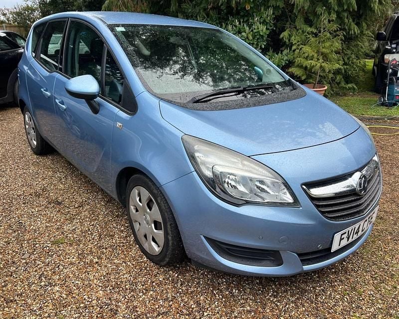 Used Vauxhall Meriva 120 HP (88 kW) 2014 Blue MPV