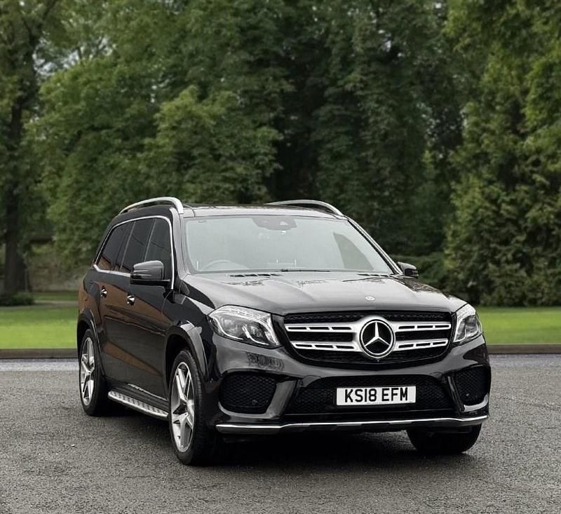 Used Mercedes GLS350 AMG line 258 HP (189 kW) 2018 Black SUV