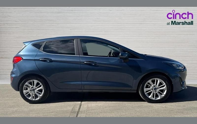 Used Ford Fiesta Titanium 100 HP (73 kW) 2023 Chrome blue (premium colour) Hatchback