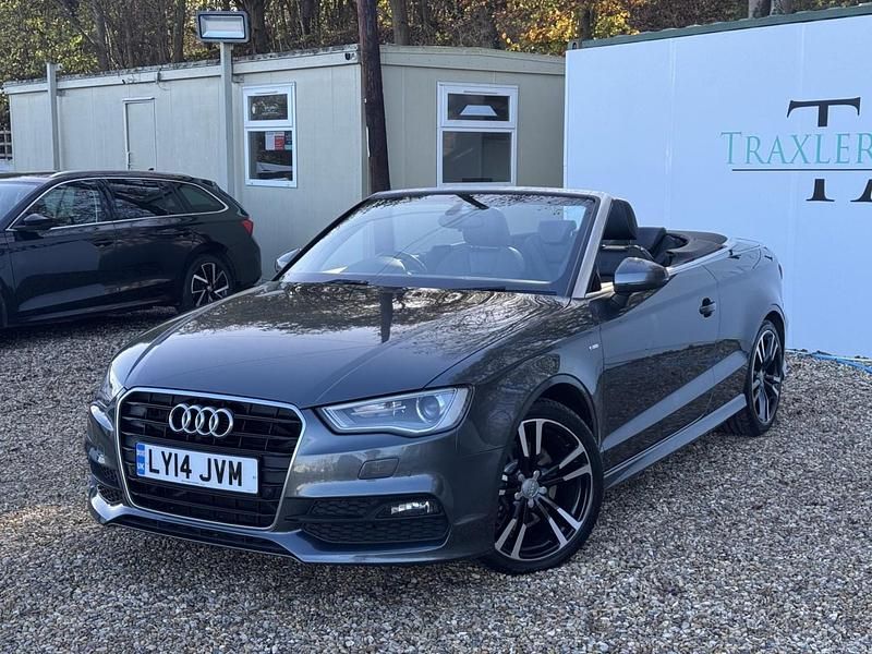 Grey Used 2014 Audi A3 Cabriolet S-Line Cabriolet | £12,200 (Fair price) - Image 1/4