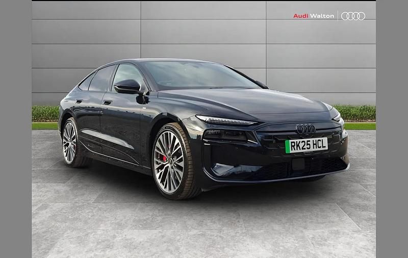 Black Used 2025 Audi A6 e-tron Performance Sedan | £59,990 (Good price) - Image 1/4