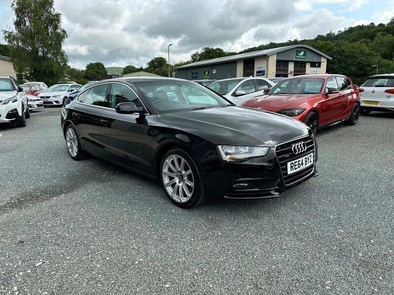 Black Used 2014 Audi A5 Sportback Performance Hatchback | £8,995 (Fair price) - Image 1/4