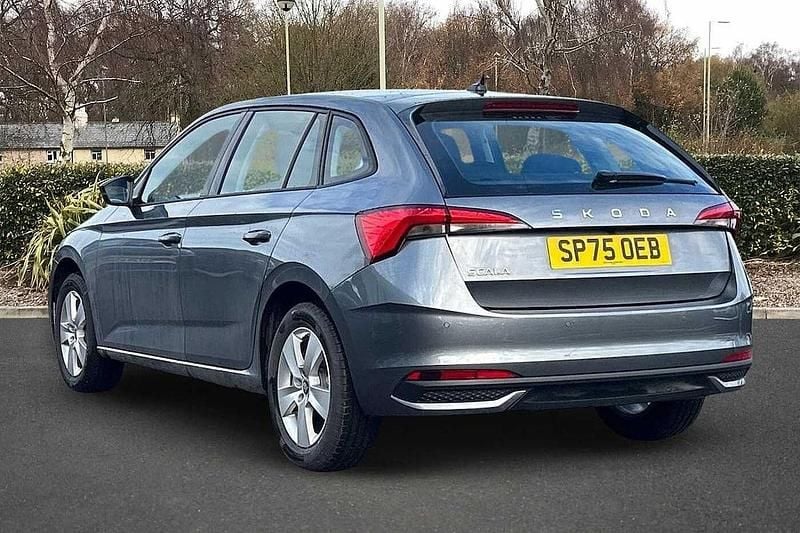 Used Skoda Scala SE 113 HP (83 kW) 2025 Graphite grey metallic Hatchback