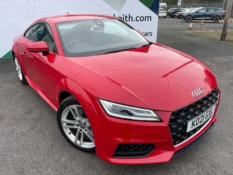Used Audi TT Sport 245 HP (180 kW) 2021 Red Coupe