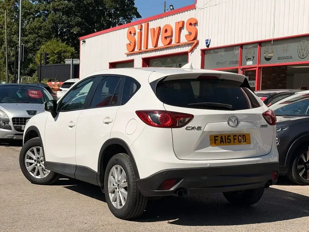 Used Mazda CX-5 165 HP (121 kW) 2015 White SUV