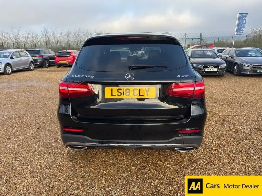 Used Mercedes GLC250 AMG line 2018 Black SUV