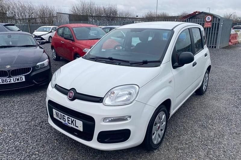Used Fiat Panda Pop 69 HP (50 kW) 2016 White Hatchback