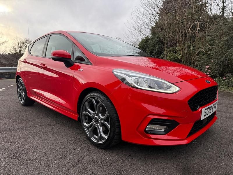 Used Ford Fiesta ST-Line 125 HP (91 kW) 2019 Red Hatchback