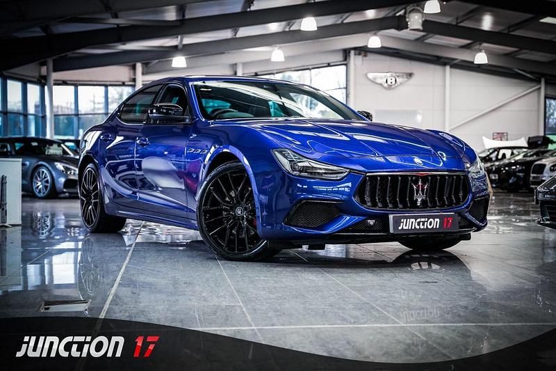 Used Maserati Ghibli 2021 Blue Sedan