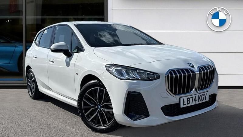 White Used 2024 BMW 230e Active Tourer M Sport MPV | £29,811 (Fair price) - Image 1/4