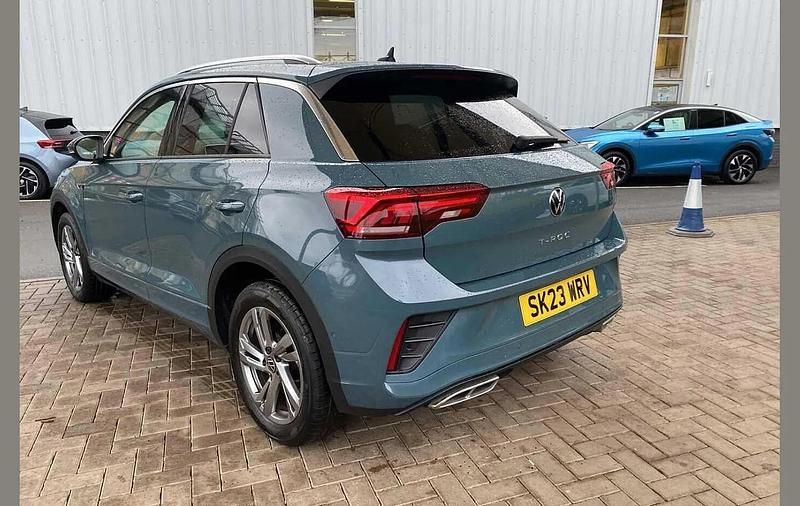 Used VW T-Roc R-line 150 HP (110 kW) 2023 Blue SUV