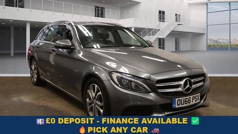 Grey Used 2016 Mercedes C350e Estate | £10,749 (Fair price) - Image 1/4