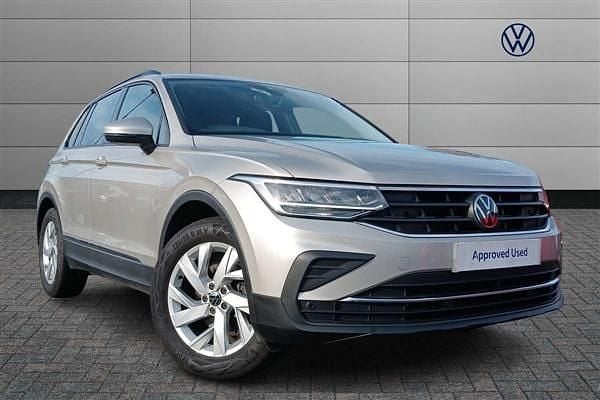 Silver Used 2023 VW Tiguan Life SUV | £22,399 (Fair price) - Image 1/4