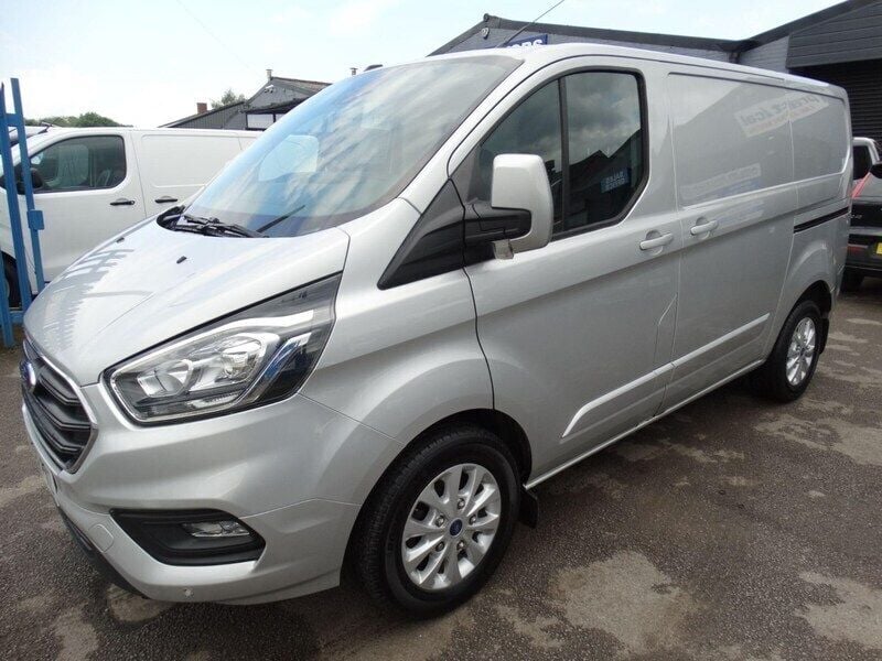 Silver Used 2022 Ford Transit Custom Limited Van | £16,999 (Good price) - Image 1/4