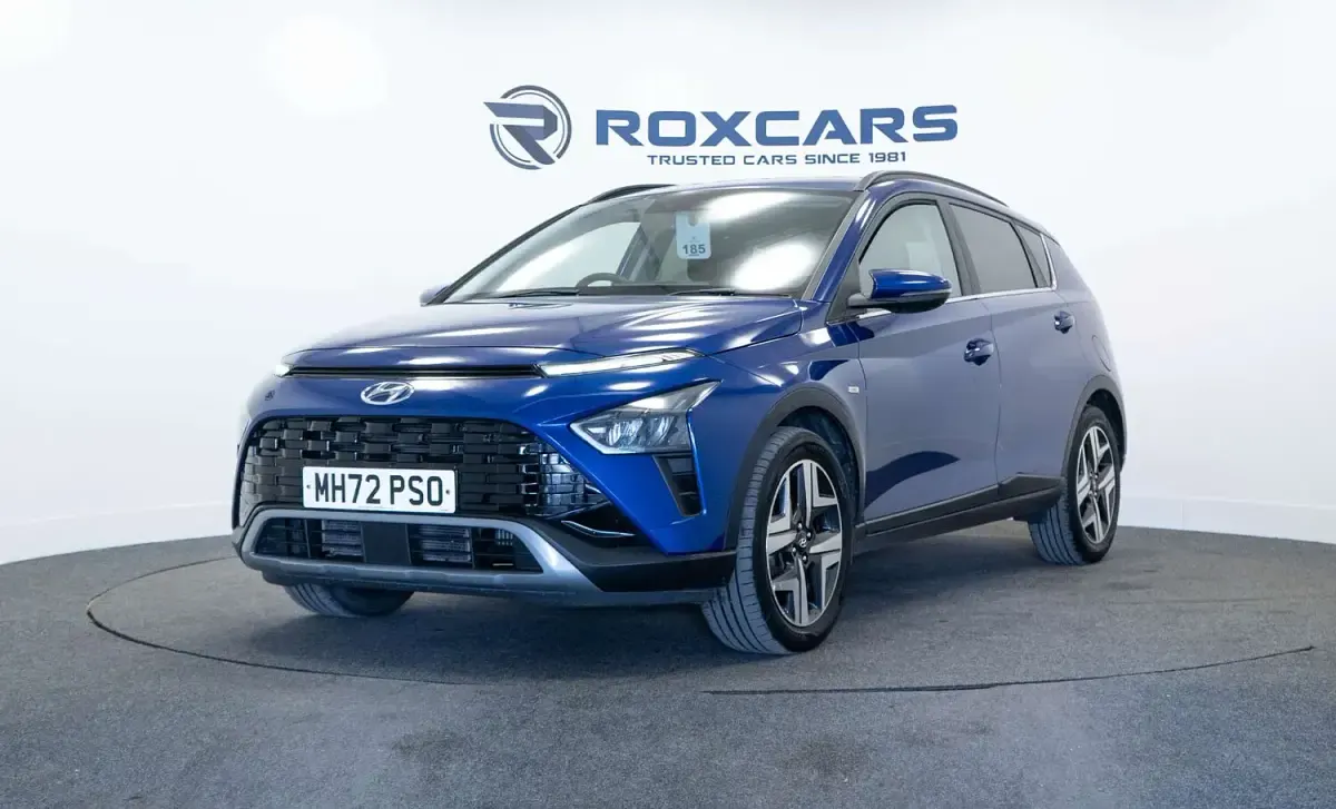 Used Hyundai Bayon Premium 100 HP (73 kW) 2023 Blue SUV