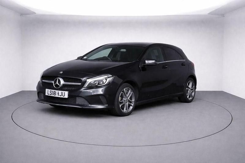 Used Mercedes A200 Sport Edition 136 HP (100 kW) 2018 Black Hatchback