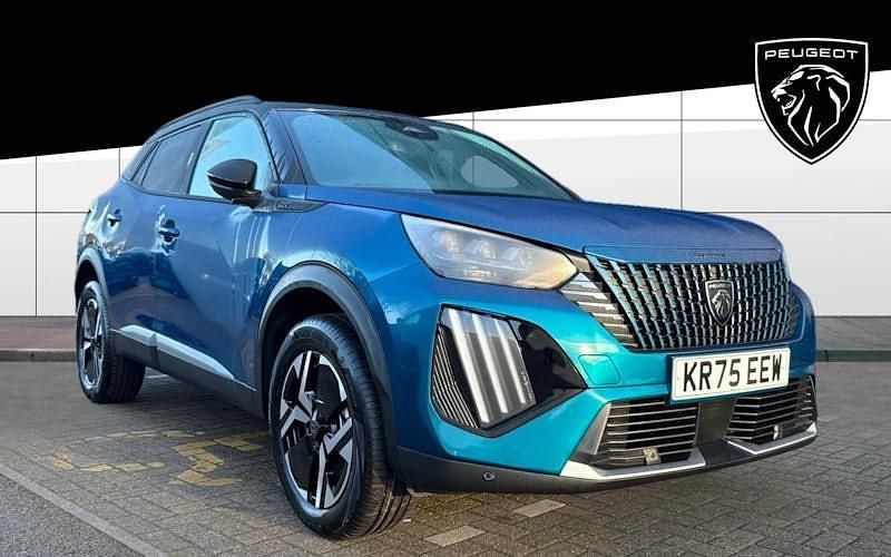 Blue New 2025 Peugeot 2008 GTi SUV | £24,544 (Good price) - Image 1/4