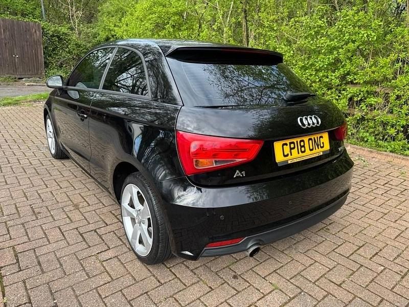Used Audi A1 Sport 95 HP (69 kW) 2018 Black Hatchback