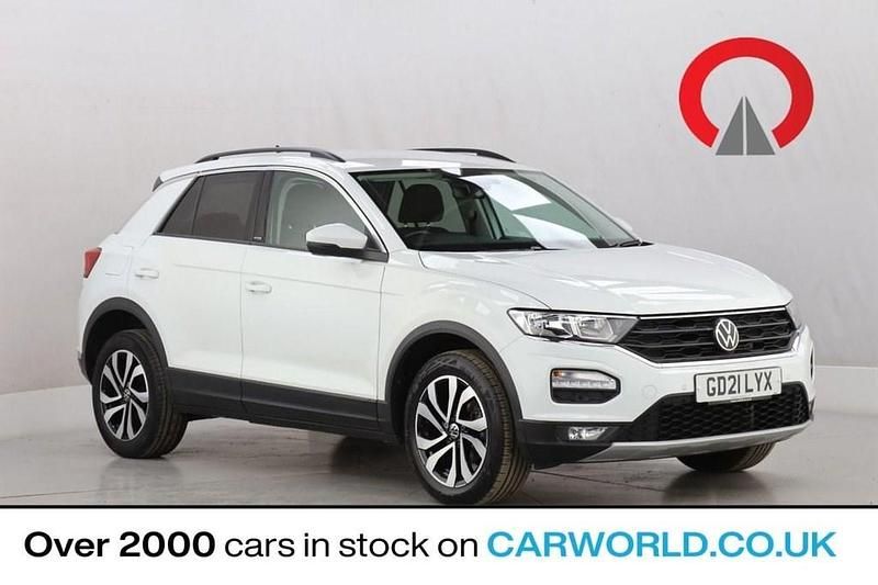Used VW T-Roc Active 110 HP (80 kW) 2021 White SUV