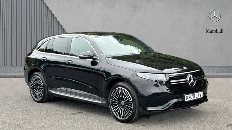 Black Used 2020 Mercedes EQC400 AMG Line Premium Plus SUV | £26,941 (A bit pricey) - Image 1/4