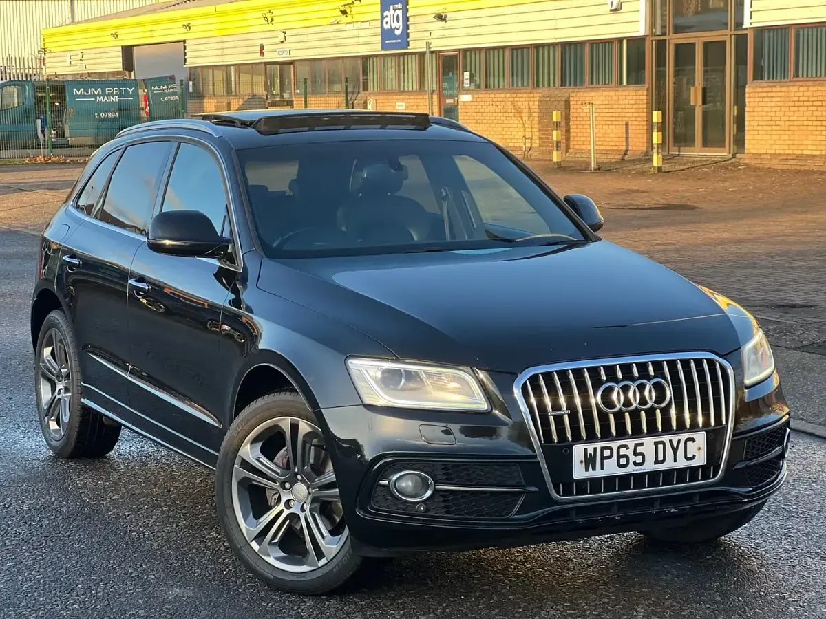 Used Audi Q5 S-line plus 2015 Black SUV
