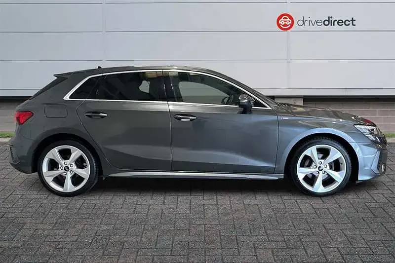 Used Audi A3 Sportback S-Line 110 HP (80 kW) 2024 Grey Hatchback