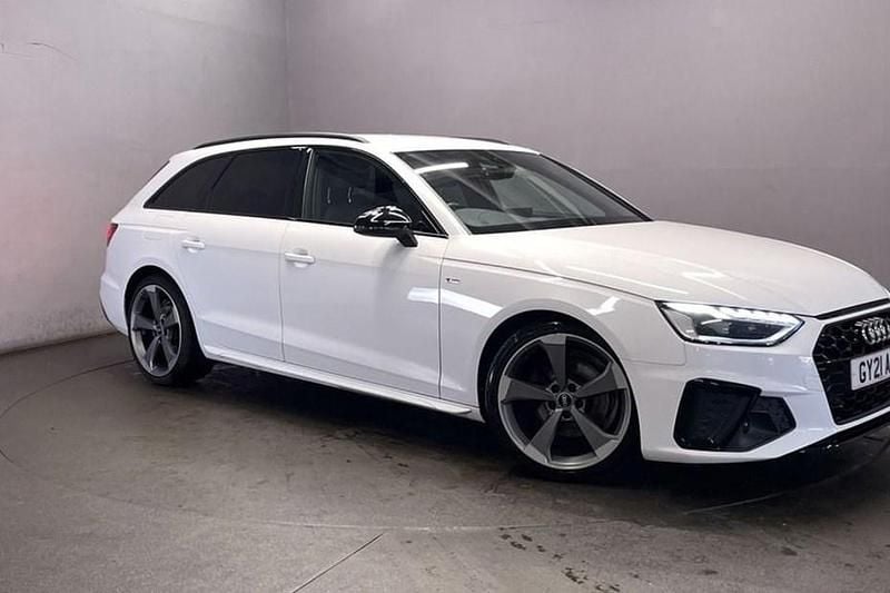 White Used 2021 Audi A4 Black Edition Estate | £21,399 (Fair price) - Image 1/1