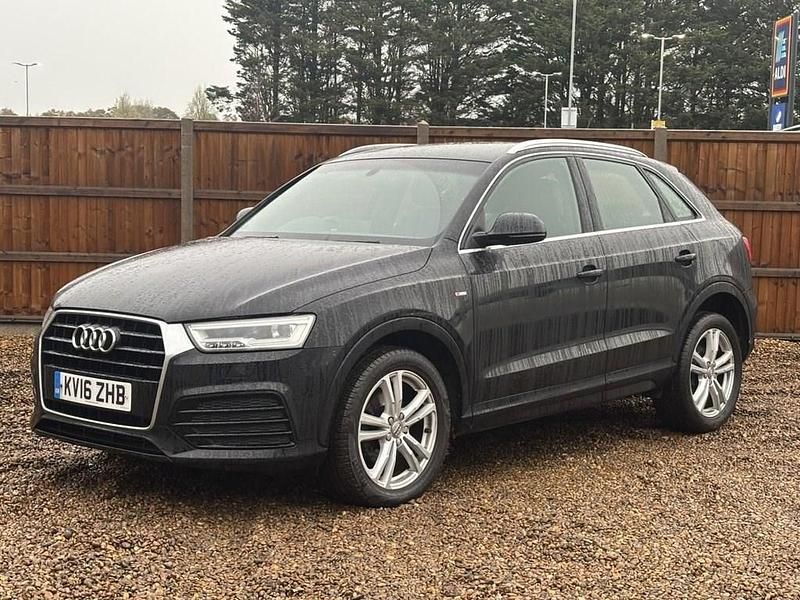 Black Used 2016 Audi Q3 S-Line SUV | £9,400 (Good price) - Image 1/4
