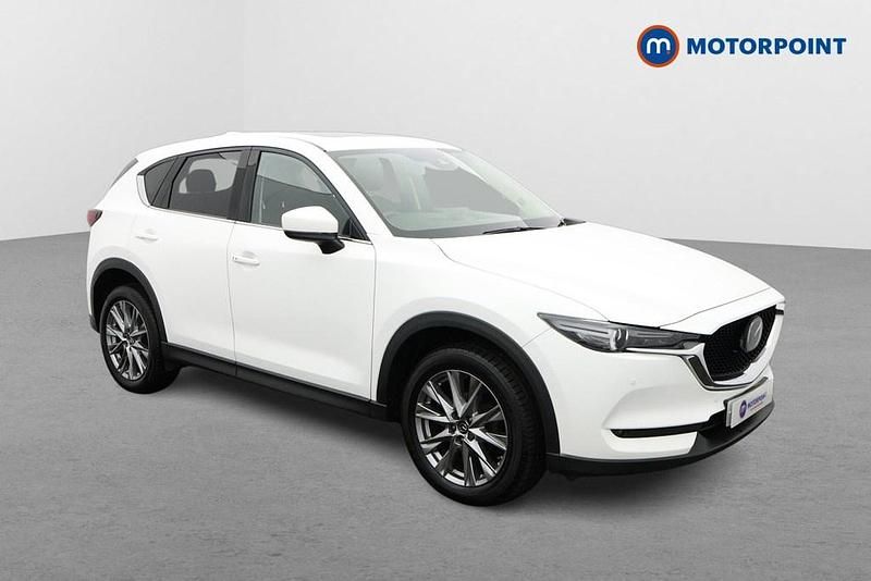 White Used 2021 Mazda CX-5 Inclusive SUV | £17,799 (Fair price) - Image 1/4