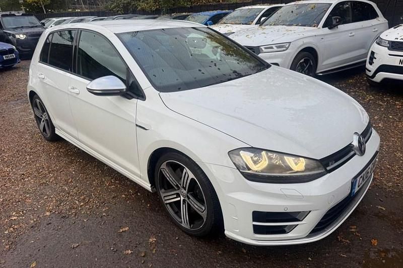 White Used 2016 VW Golf VII R Hatchback | £15,995 (Fair price) - Image 1/1