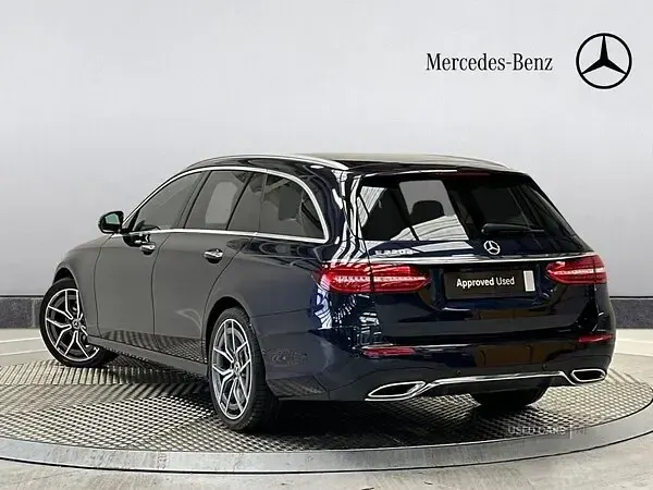 Used Mercedes E200 AMG Line Premium 200 HP (147 kW) 2022 Blue Estate
