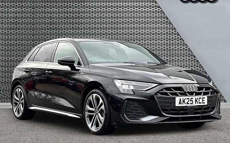 Used 2025 Audi A3 Sportback S-Line Hatchback | £29,393 (Expensive) - Image 1/4