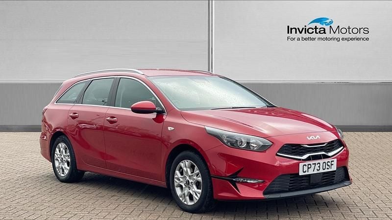 Used Kia Ceed 158 HP (116 kW) 2024 Red Hatchback
