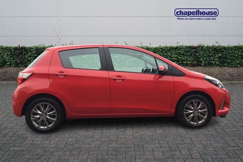 Used Toyota Yaris 2018 Red Hatchback