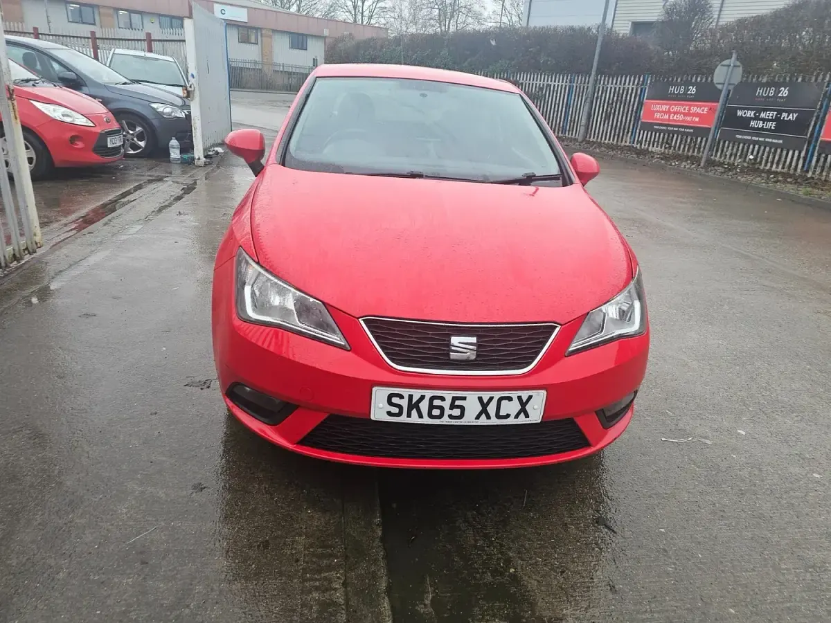 Used Seat Ibiza 2015 Red Hatchback