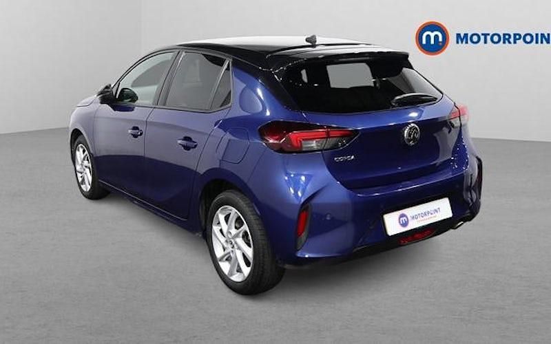 Used Vauxhall Corsa SRi 101 HP (74 kW) 2020 Blue Hatchback